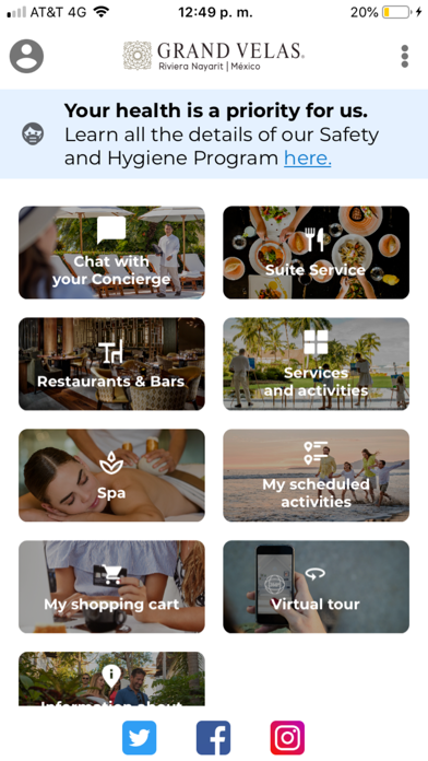 Velas Resorts Hotels Screenshot