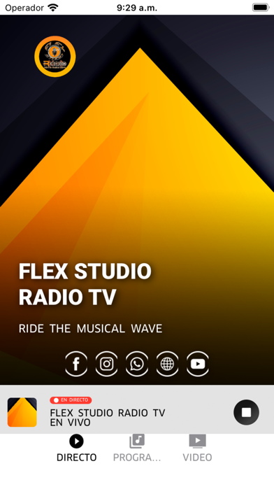 FLEX STUDIO RADIO TV Screenshot