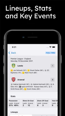 Game screenshot Scores for Premier League apk