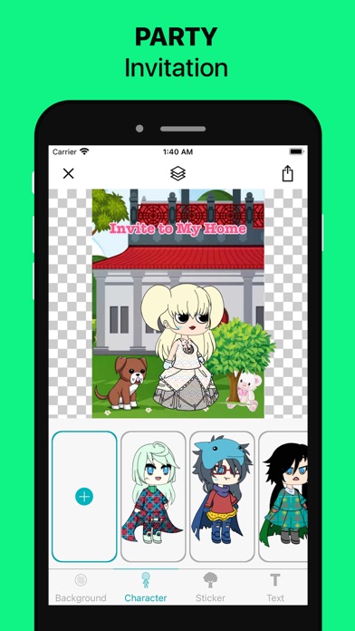 Invitation Card Maker for Kids Screenshot