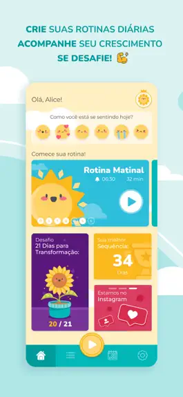 Game screenshot Hábitos Matinais - Rotina já mod apk