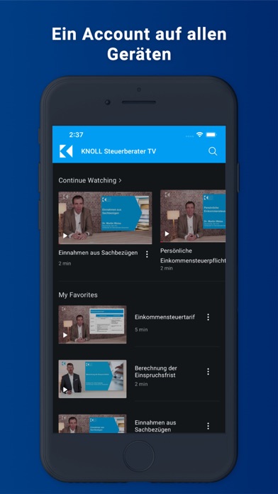 KNOLL Steuerberater TV Screenshot