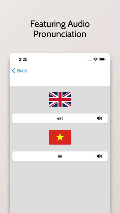 Vietnamese/English Dictionary Screenshot