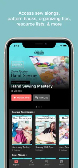 Game screenshot Sewing With Cinnamon & Friends apk