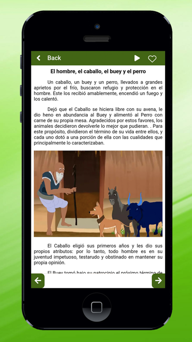 Spanish kids story with audio Screenshot