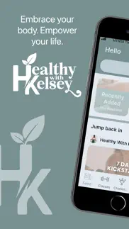 healthy with kelsey iphone screenshot 1