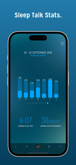 ‎Sleep Talk Recorder Screenshot