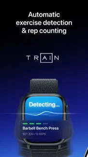train fitness workout tracker iphone screenshot 1
