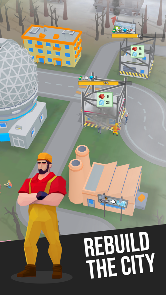 #5. Survival after War. RPG idle (iOS) By: APPWILL COMPANY LTD