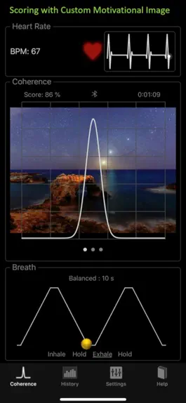 Game screenshot HeartRate+ Coherence PRO hack