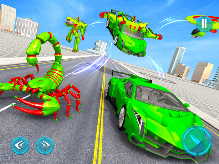 Scorpion War Robot Transform