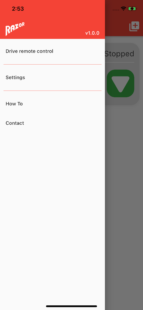Razor Connect screenshot 1