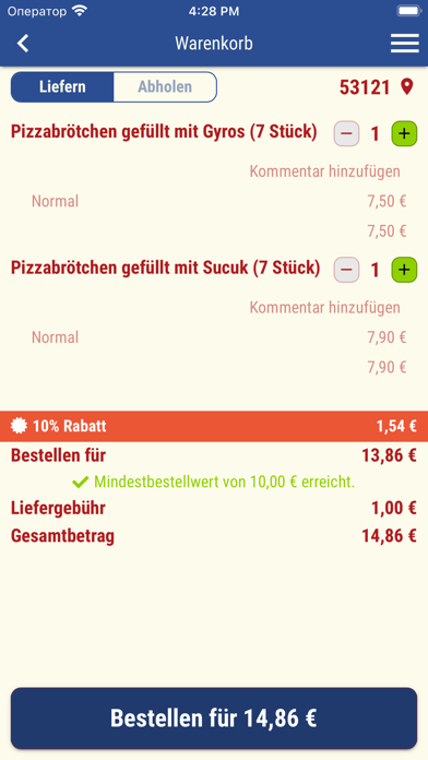 Big Boy Pizza Bonn Screenshot