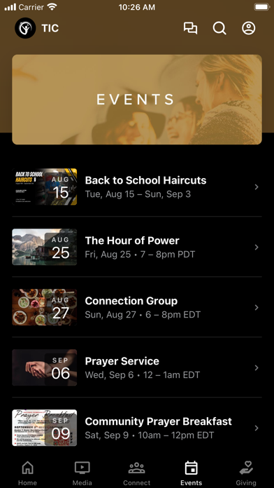 The International Church. Screenshot