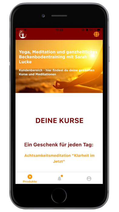 Yoga, Meditation & Beckenboden Screenshot
