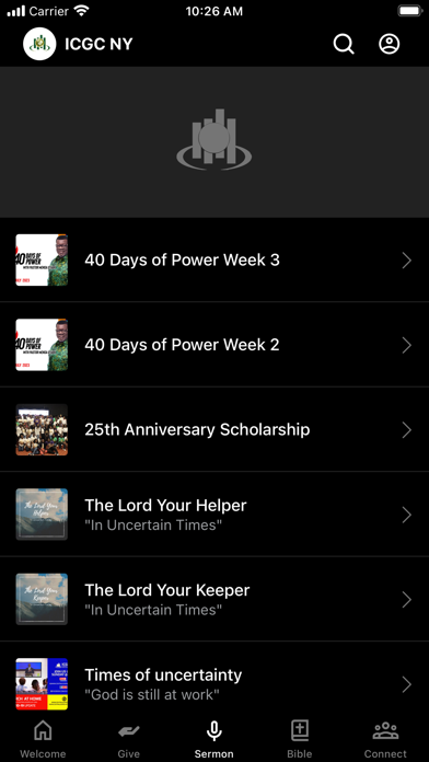 ICGC, Dominion Temple, NY Screenshot
