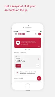 cibc mobile banking iphone screenshot 1