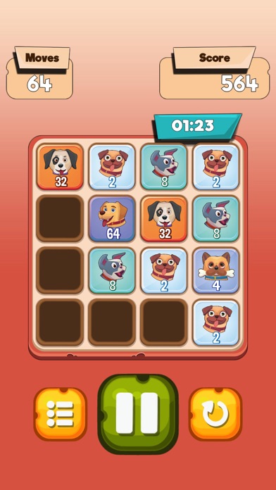 2048 Dogs Screenshot