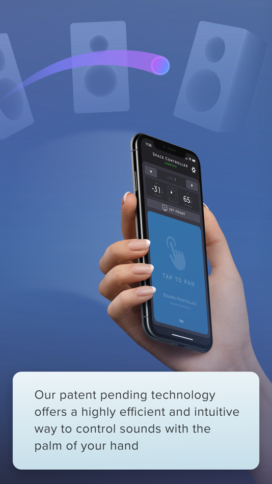 #2. SpaceController (iOS) 由: Sound Particles
