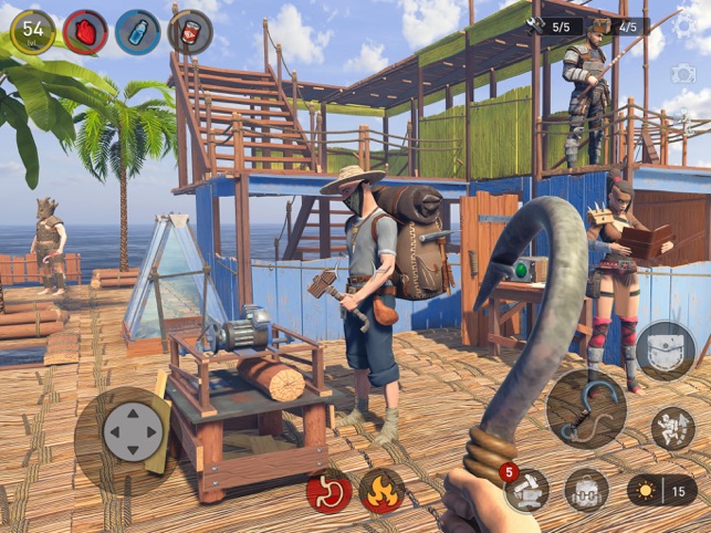 Raft Survival: Sobrevivência em jangada - Nomad