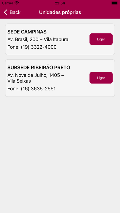 Uniodonto Campinas Screenshot