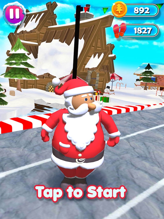 Xmas Santa Surfer Running Game APK for Android Download