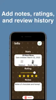 brewli - cold brew tracker iphone screenshot 2