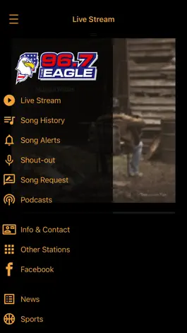 Game screenshot 96.7 The Eagle WCOE apk