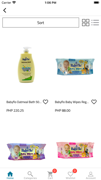 Philusa Online Store Screenshot