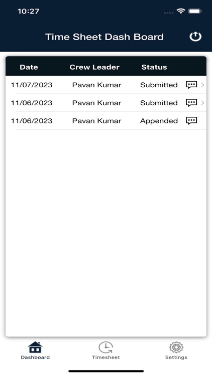 Electric Code Timesheet