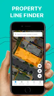 landmap: find property lines iphone screenshot 1