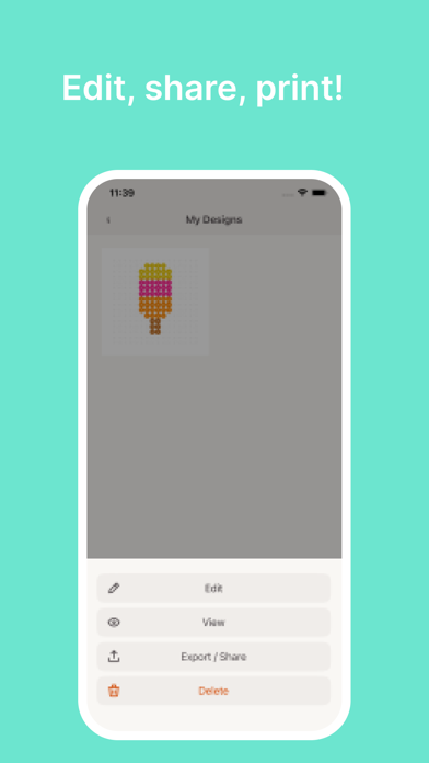 Bead Craft: Hama, Perler Beads Screenshot