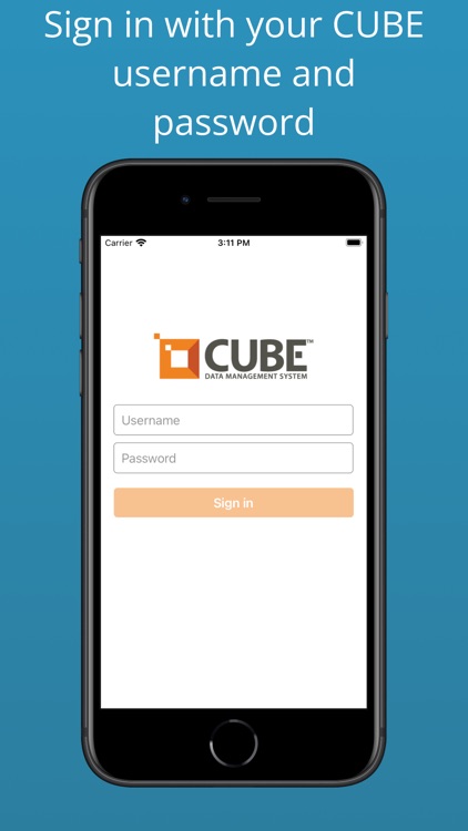 CUBE Data Management System