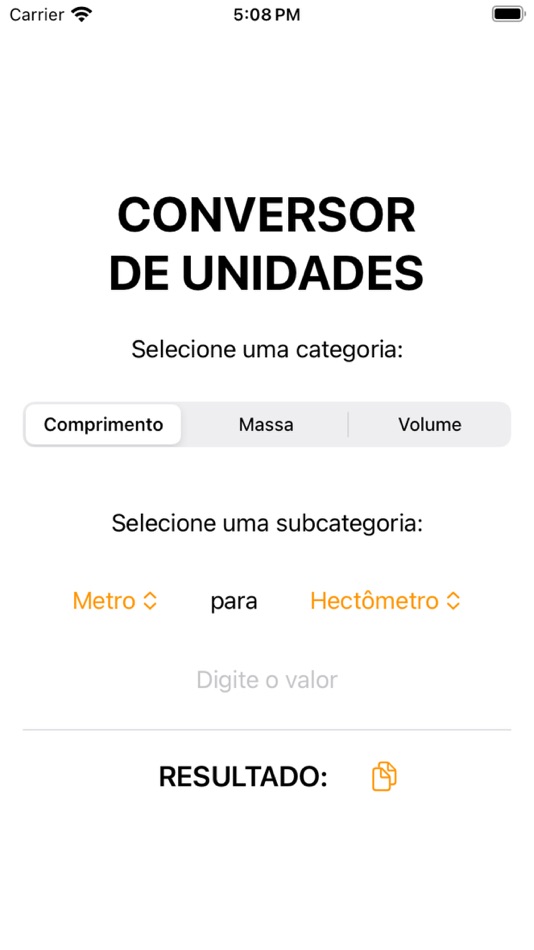 #1. Converser Unidades (iOS) 由: Gabriel Meira