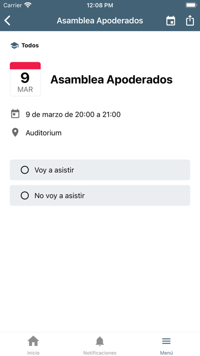 Colegio Monte Tabor y Nazaret Screenshot