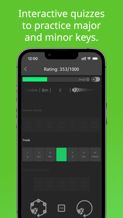 Chord X — Guitar Ear Training Screenshot