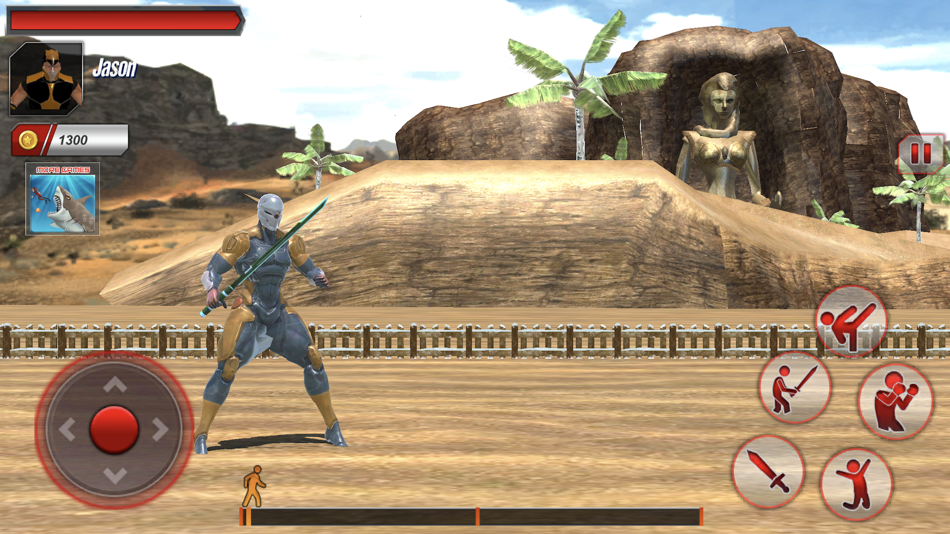 #2. Kung Fu - Karate Fighter Games (iOS) Podle: Muhammad Shahbaz