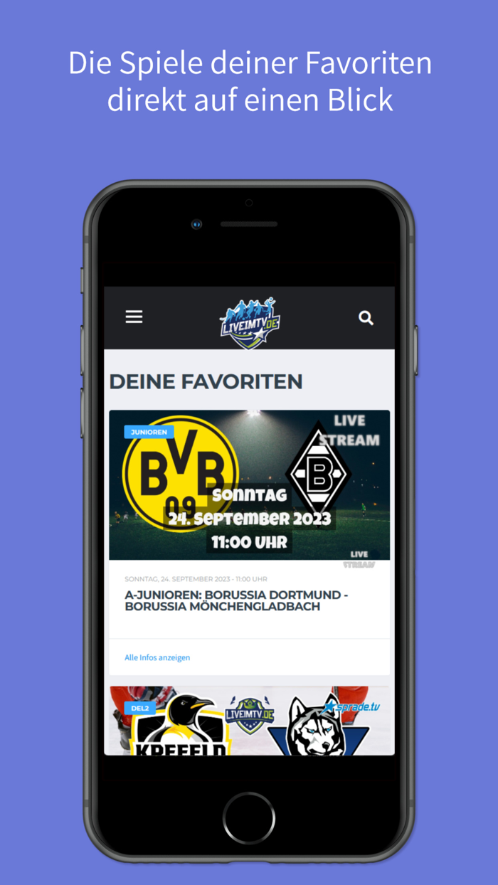 Live im TV - Sport Live