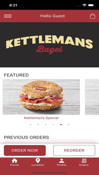Kettlemans Bagels Screenshot