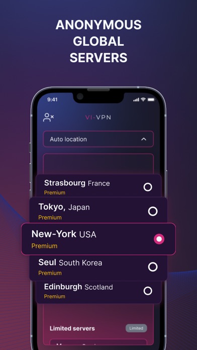 Vi VPN - Stay Safe, Access All Screenshot
