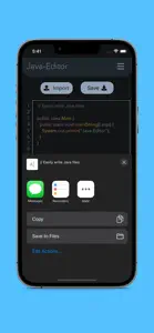 Java Editor - .java Editor screenshot #2 for iPhone