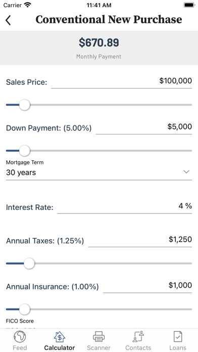 Iowa Trust Mortgage Screenshot