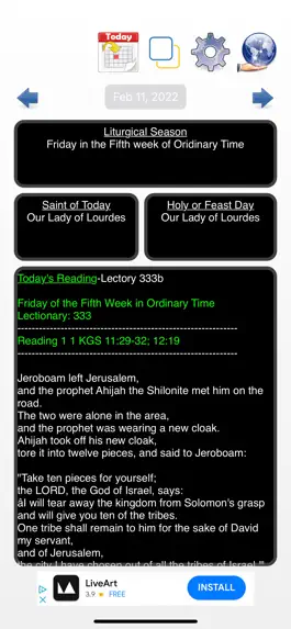 Game screenshot Catholic Liturgical Calendar mod apk