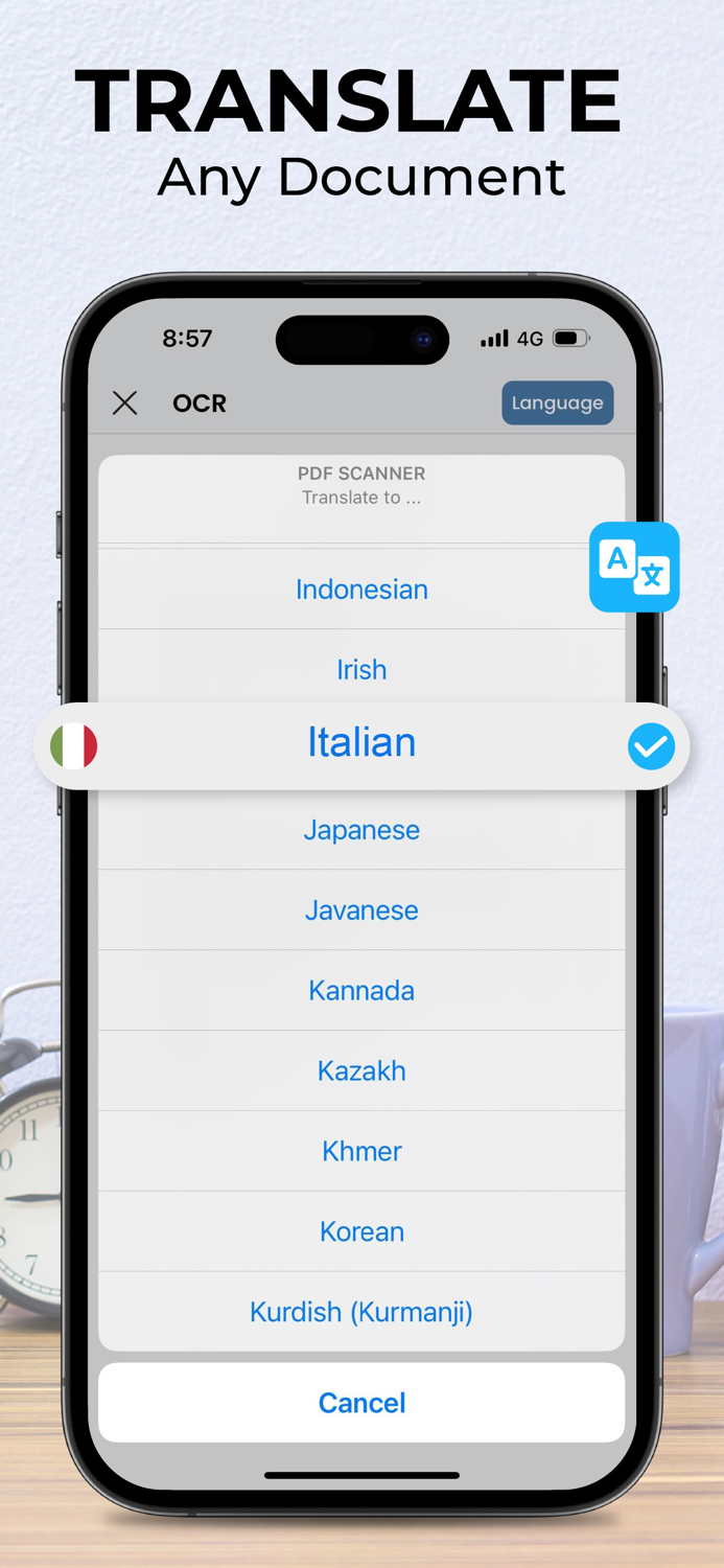 PDF Scanner Editor Translator