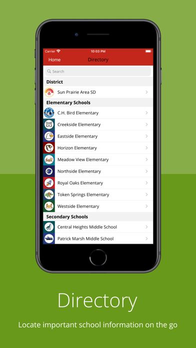 Sun Prairie Area SD Screenshot
