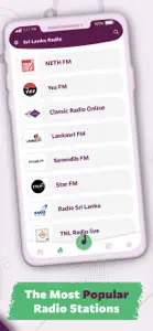 Sri Lanka Music FM screenshot #2 for iPhone