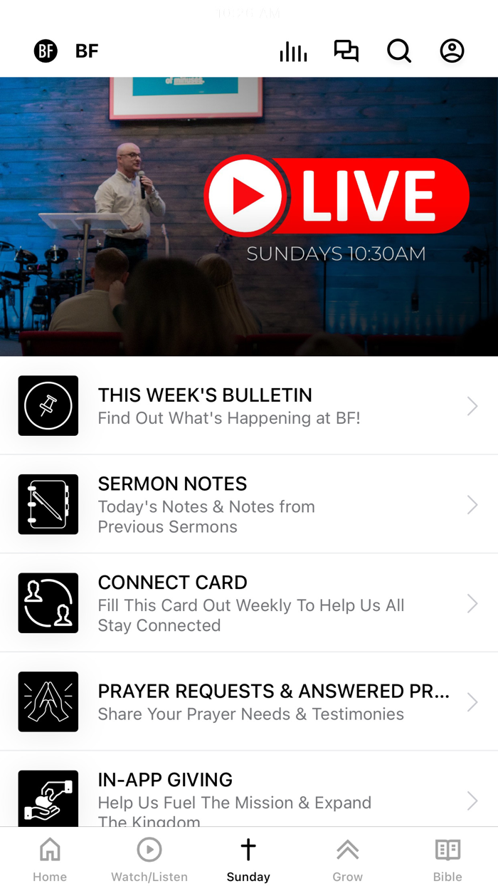 BF - Believers Fellowship