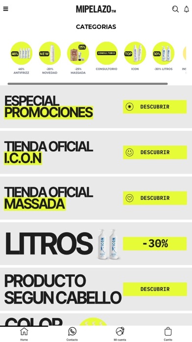 MiPelazo-Productos Peluquería Screenshot