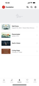 Foundation Bible Church screenshot #2 for iPhone