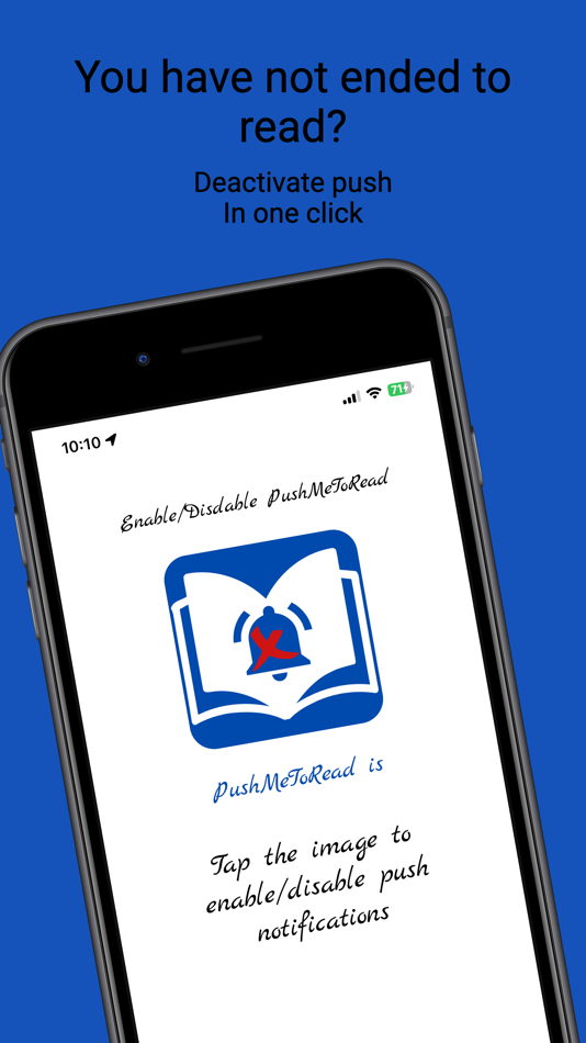 #5. PushMeToRead! Read More Book (iOS) Podle: Sandra Mouchi